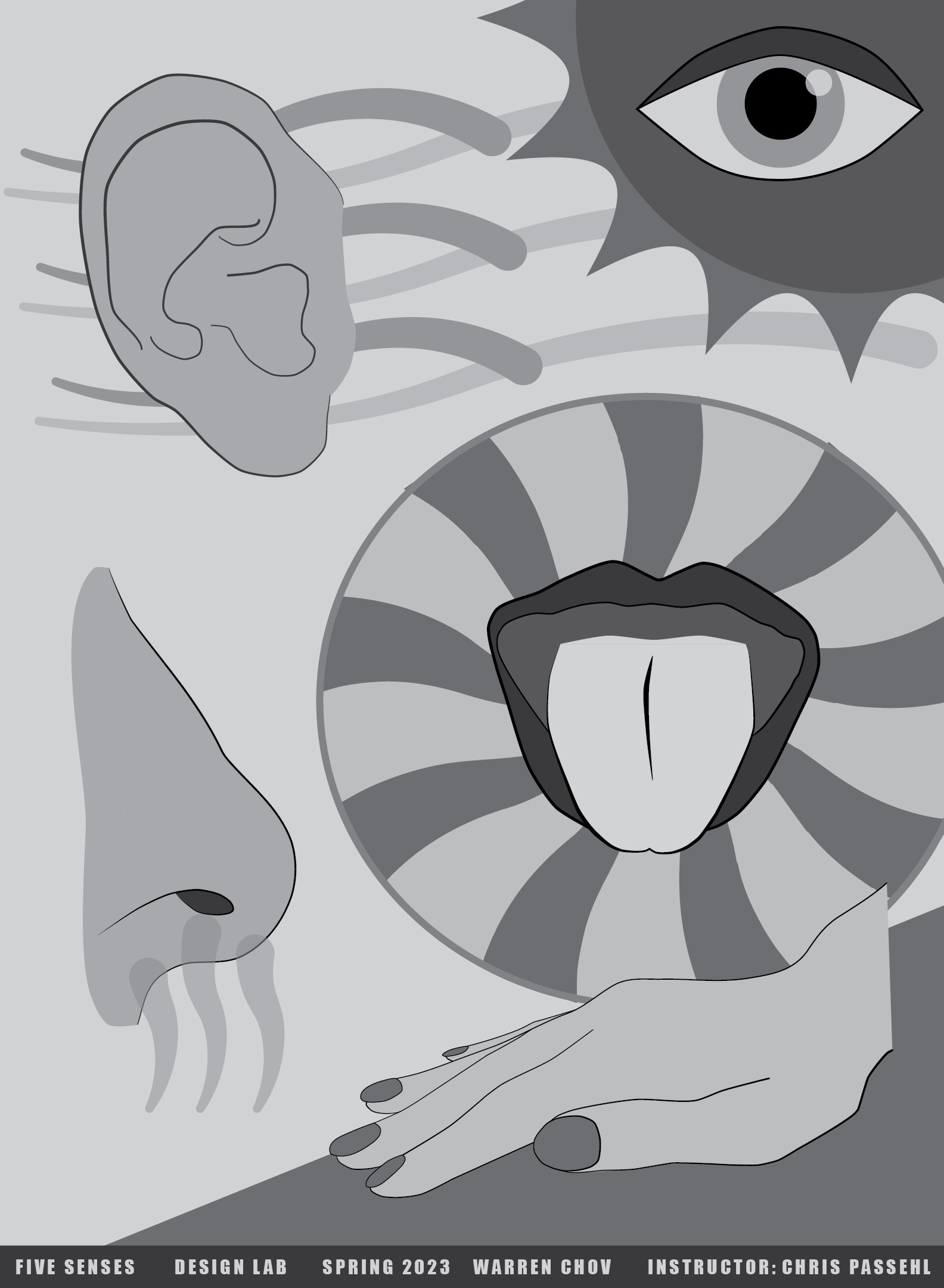 5 Senses Poster